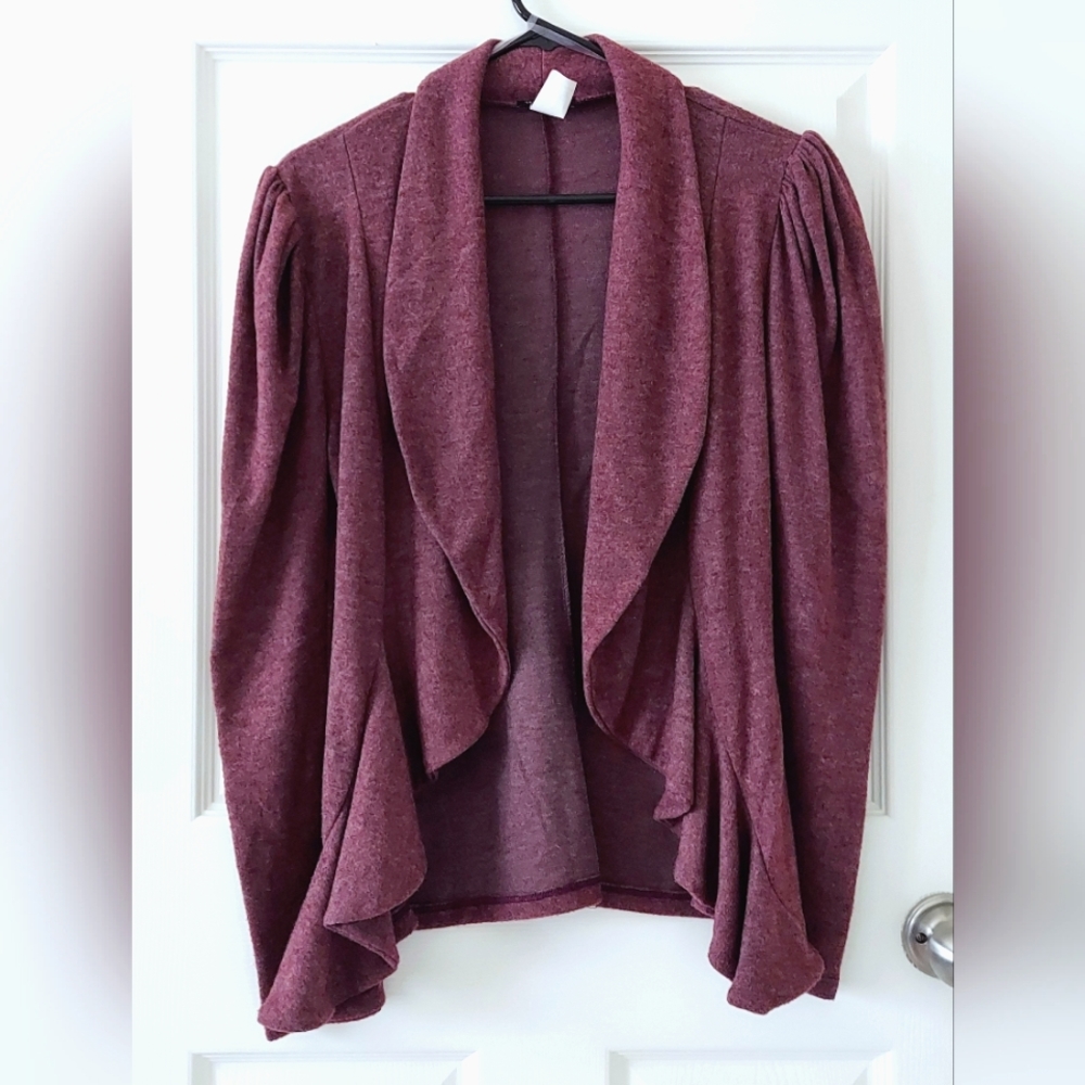 Top Chic Fleece Cardigan